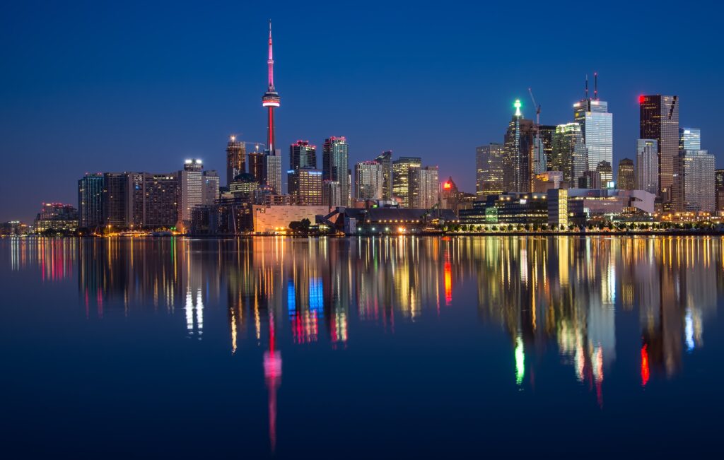Cityscape of City of Toronto